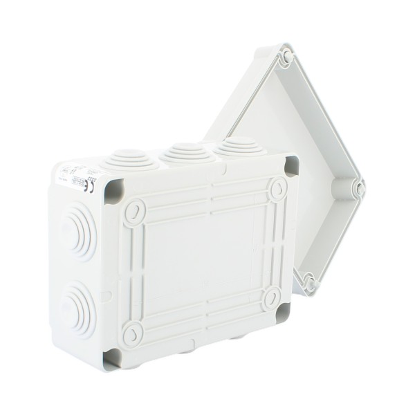 Módulo de interfaz Def direccionado en caja de plástico.